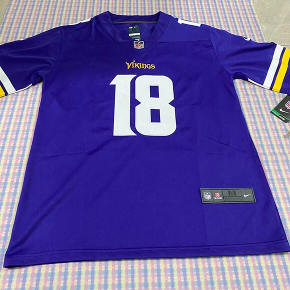 NFL Other - Minnesota Vikings Purple Jersey Jefferson No. 18